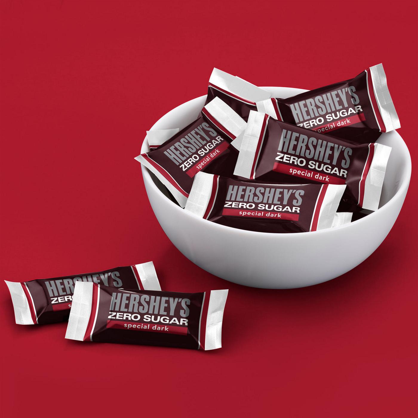 Hershey's Special Dark Zero Sugar Chocolate Candy Bag; image 3 of 7