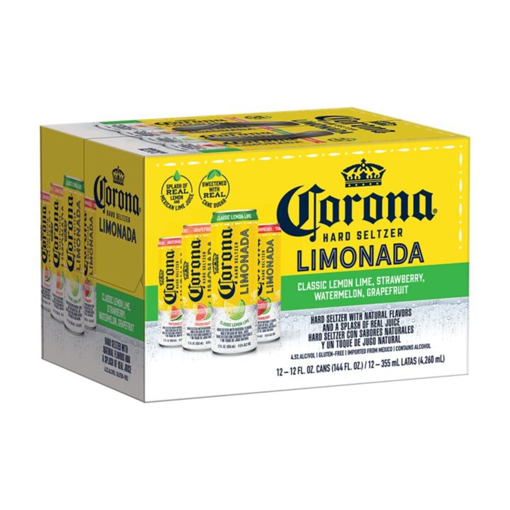 Corona Hard Seltzer Limonada Variety Pack Gluten Free 12 pk Cans Shop