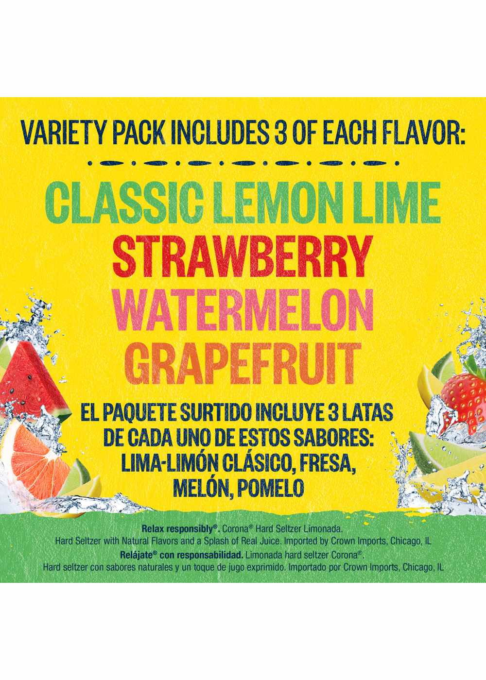 Corona Hard Seltzer Limonada Variety Pack Gluten Free 12 pk Cans Shop