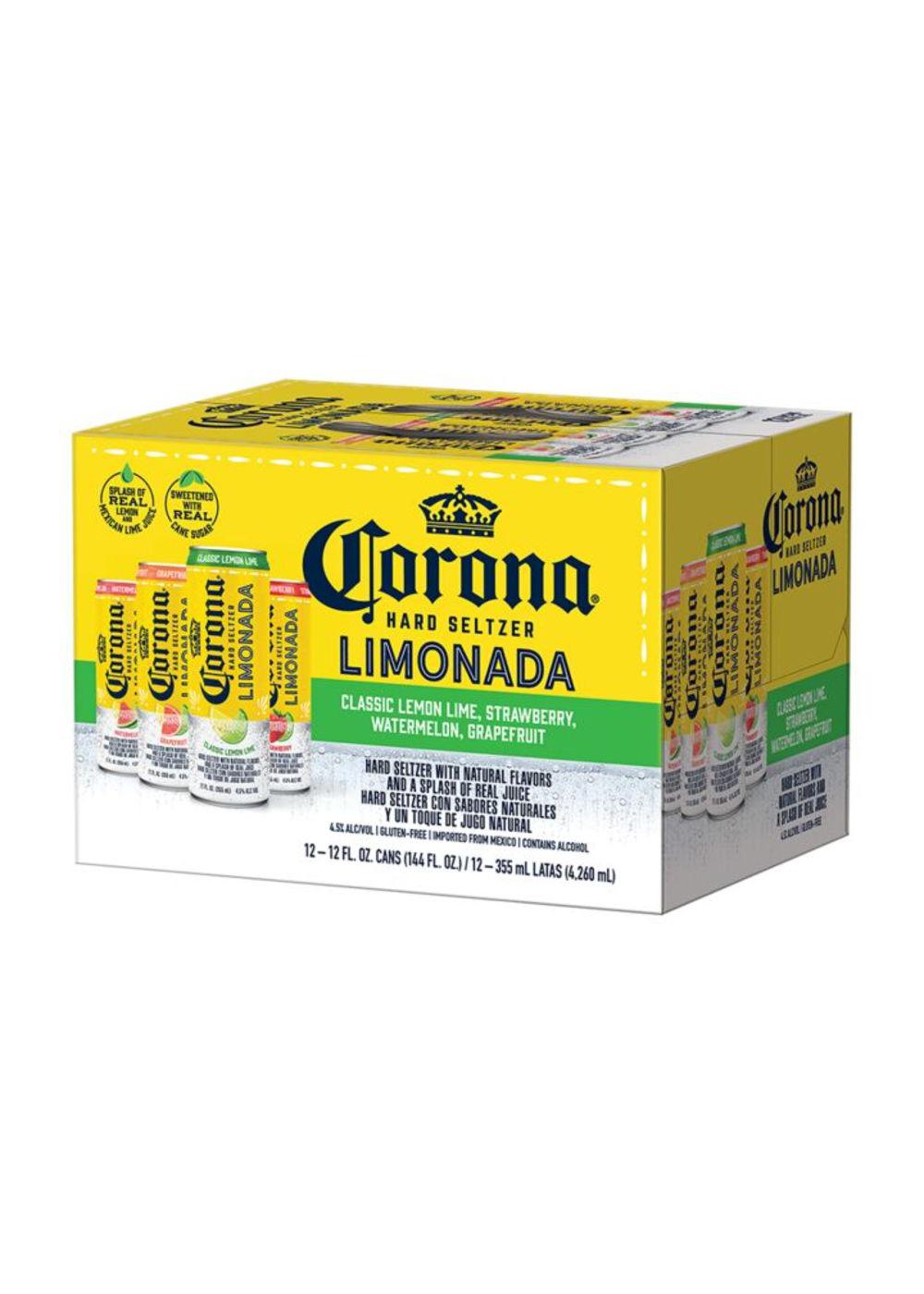 Corona Hard Seltzer Limonada Variety Pack Gluten Free 12 pk Cans; image 6 of 7