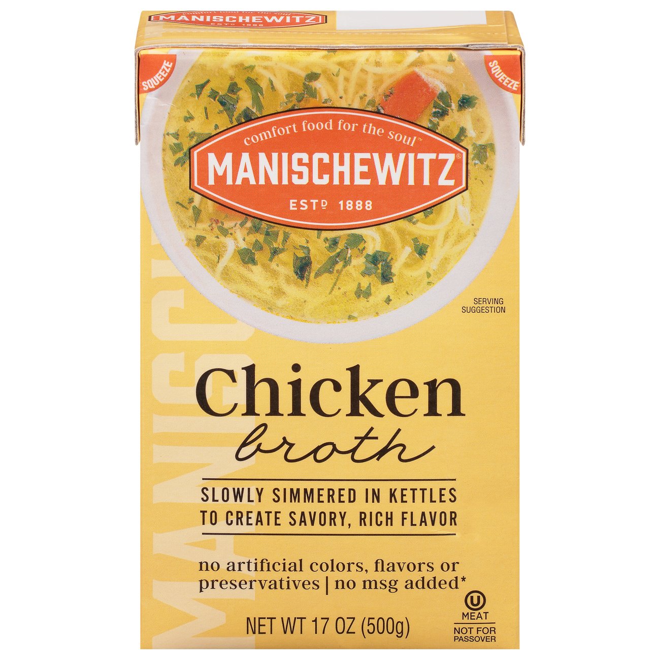 Manischewitz Chicken Broth - Shop Broth & Bouillon At H-E-B