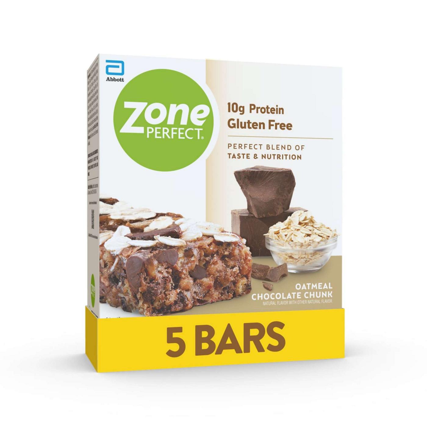 ZonePerfect 10g Protein Bars Oatmeal Chocolate Chunk Shop Granola