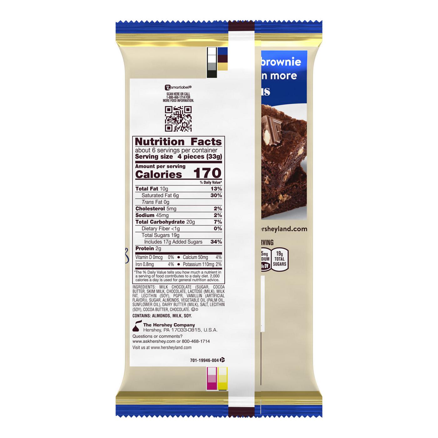 Hershey's Symphony Almonds & Toffee Giant Milk Chocolate Bar; image 3 of 9