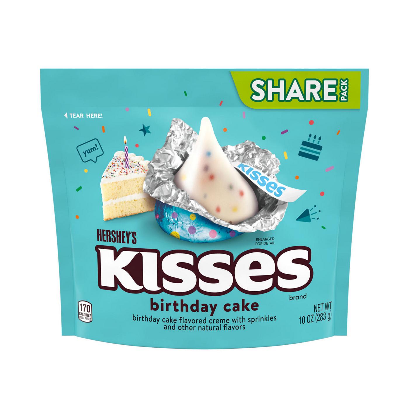 Hershey's Kisses Birthday Cake Candy - Share Pack; image 1 of 4