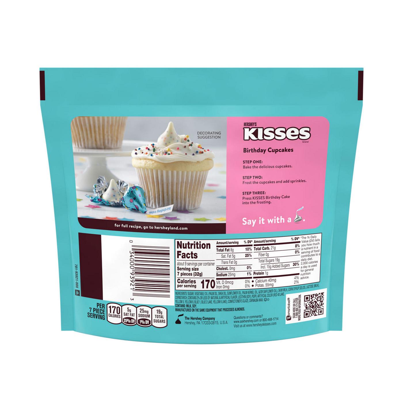 Hershey's Kisses Birthday Cake Candy - Share Pack; image 2 of 4