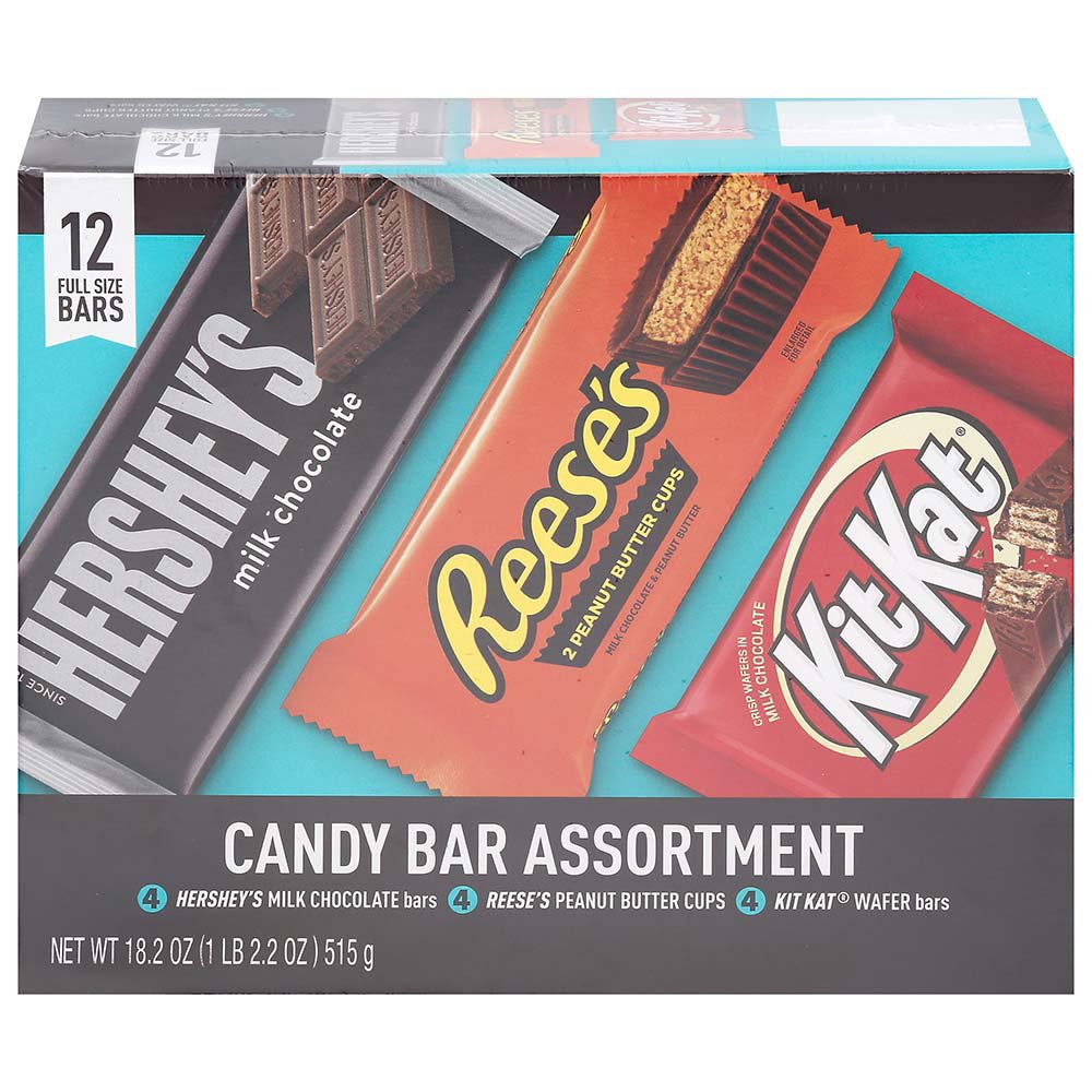 Hershey's Chocolate Assortment Full Size Candy Bars Variety Pack