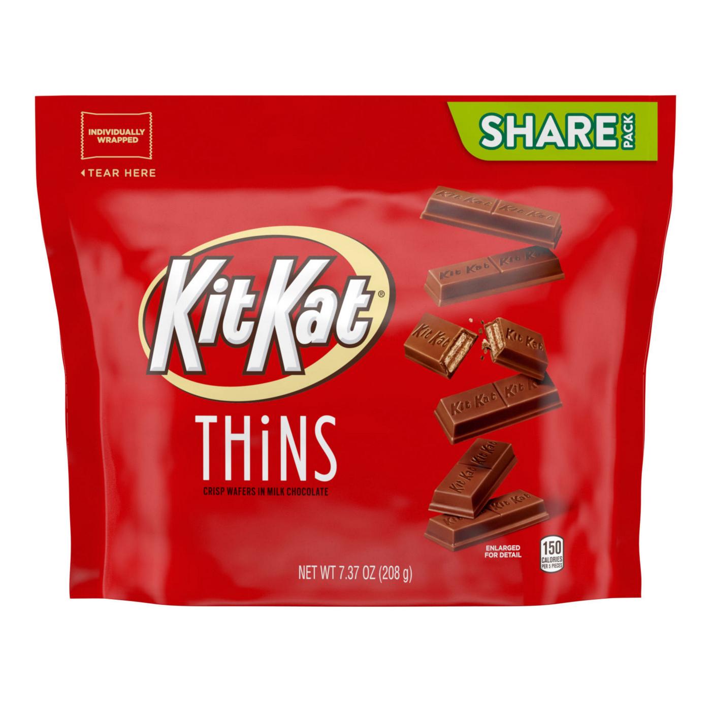 Kit Kat THiNS Milk Chocolate Candy Bars Share Pack; image 1 of 6