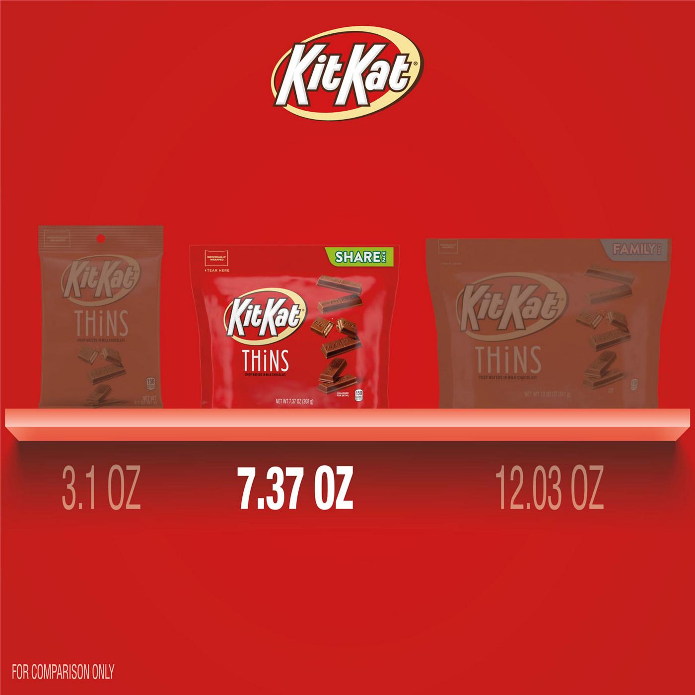 Kit Kat THiNS Milk Chocolate Candy Bars Share Pack; image 4 of 6