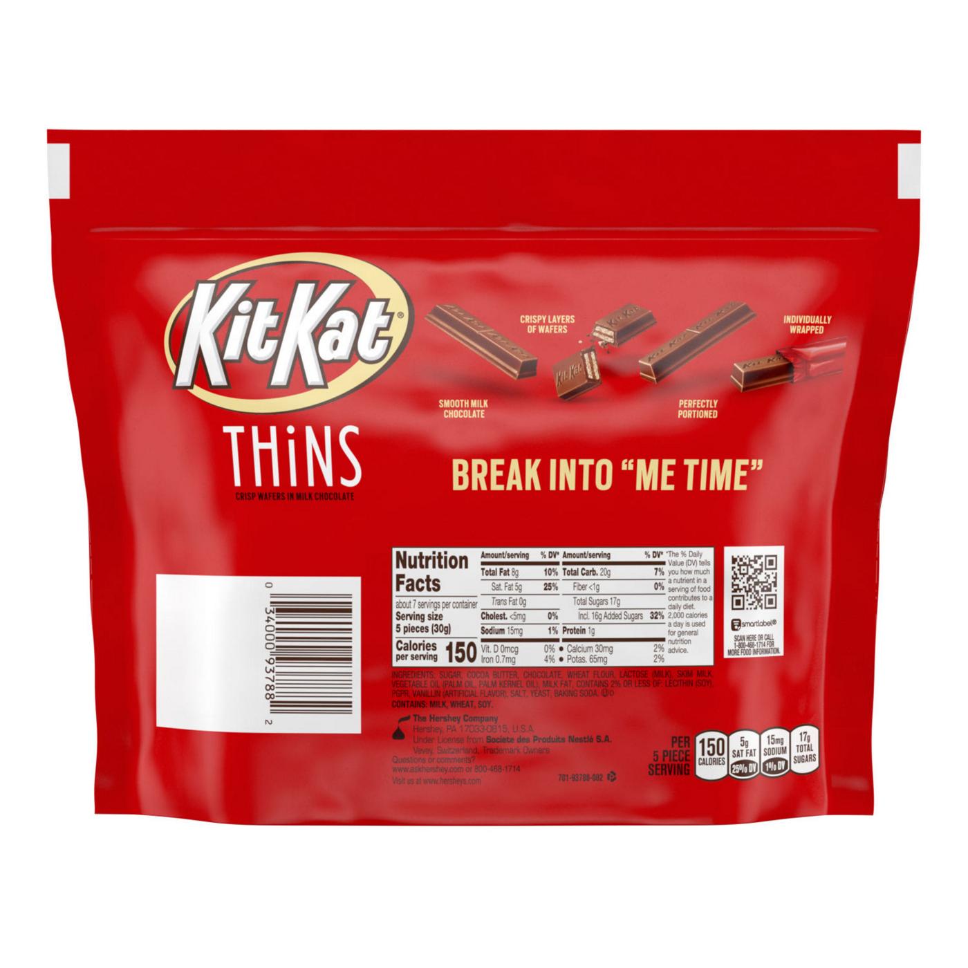 Kit Kat THiNS Milk Chocolate Candy Bars Share Pack; image 6 of 6