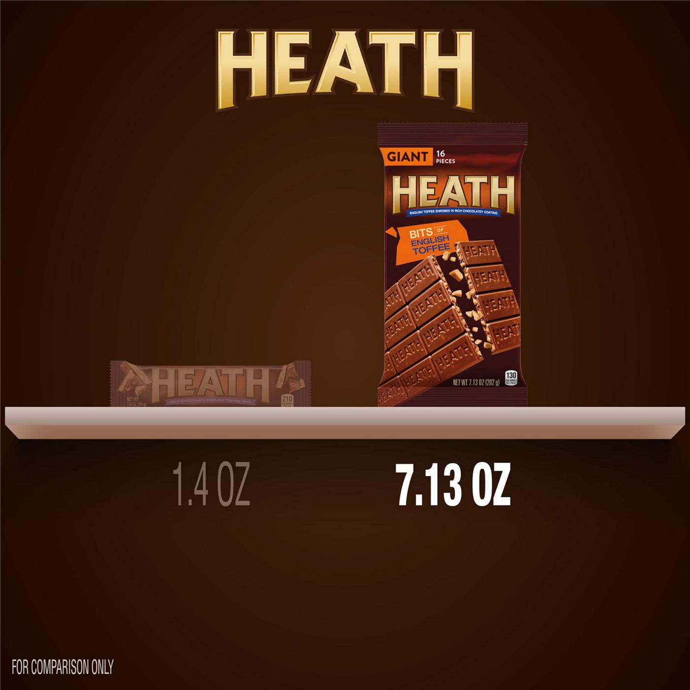 Heath Milk Chocolate English Toffee Giant Bar; image 5 of 7