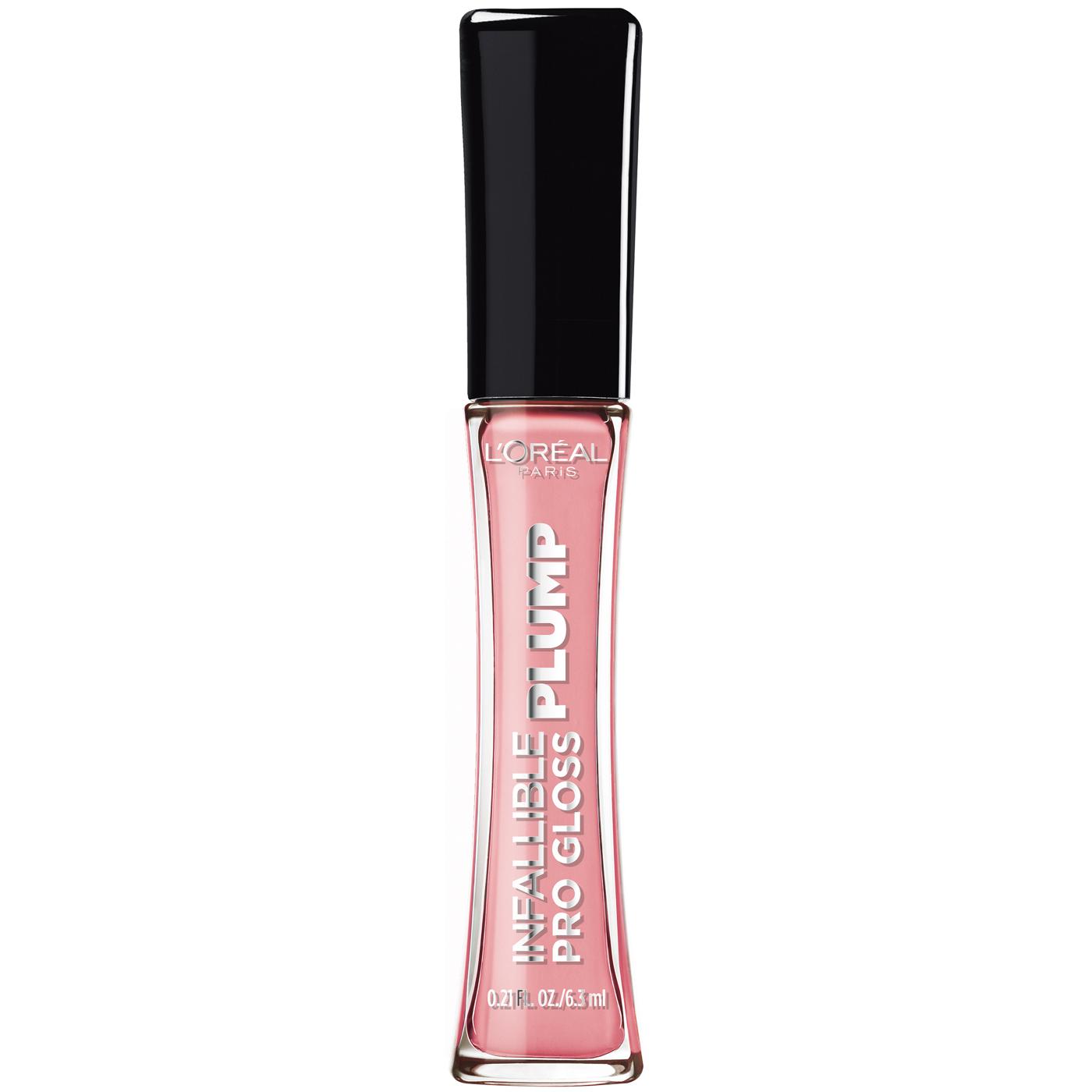 L'Oréal Paris Infallible Pro Gloss Plump Lip Gloss - Flush; image 1 of 2