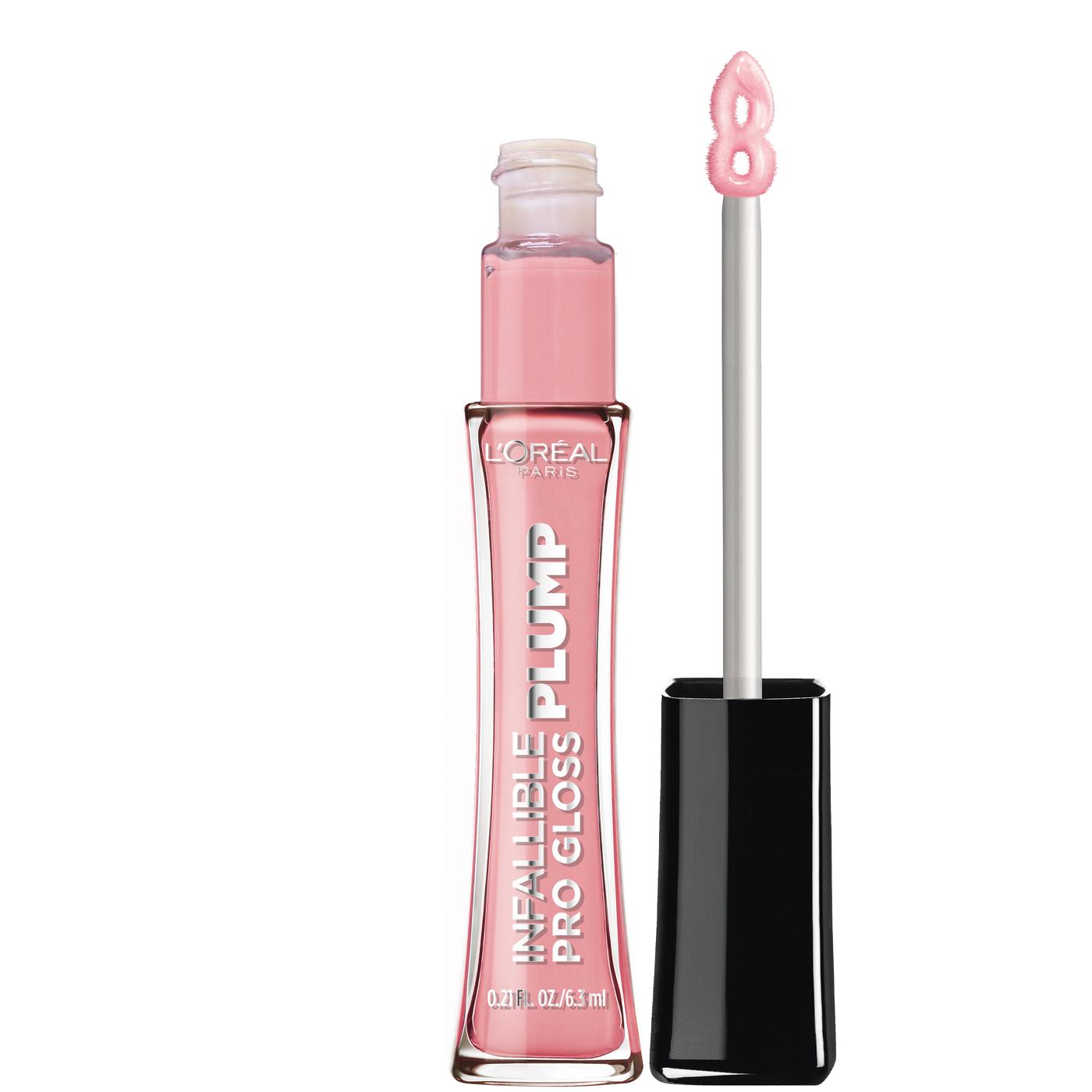 L'Oréal Paris Infallible Pro Gloss Plump Lip Gloss - Flush; image 2 of 2