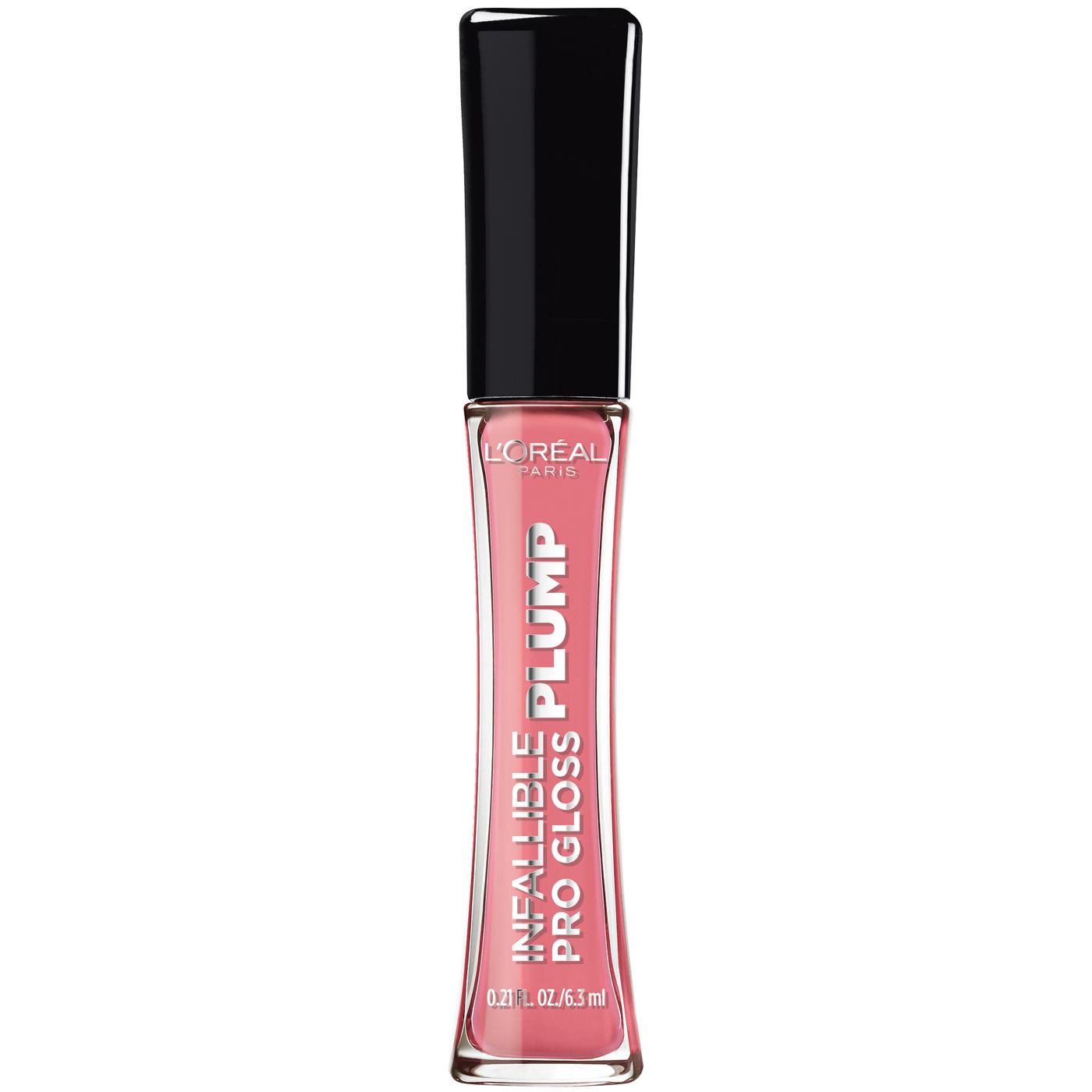 L'Oréal Paris Infallible Pro Gloss Plump Lip Gloss with Hyaluronic Acid Blossom; image 1 of 2