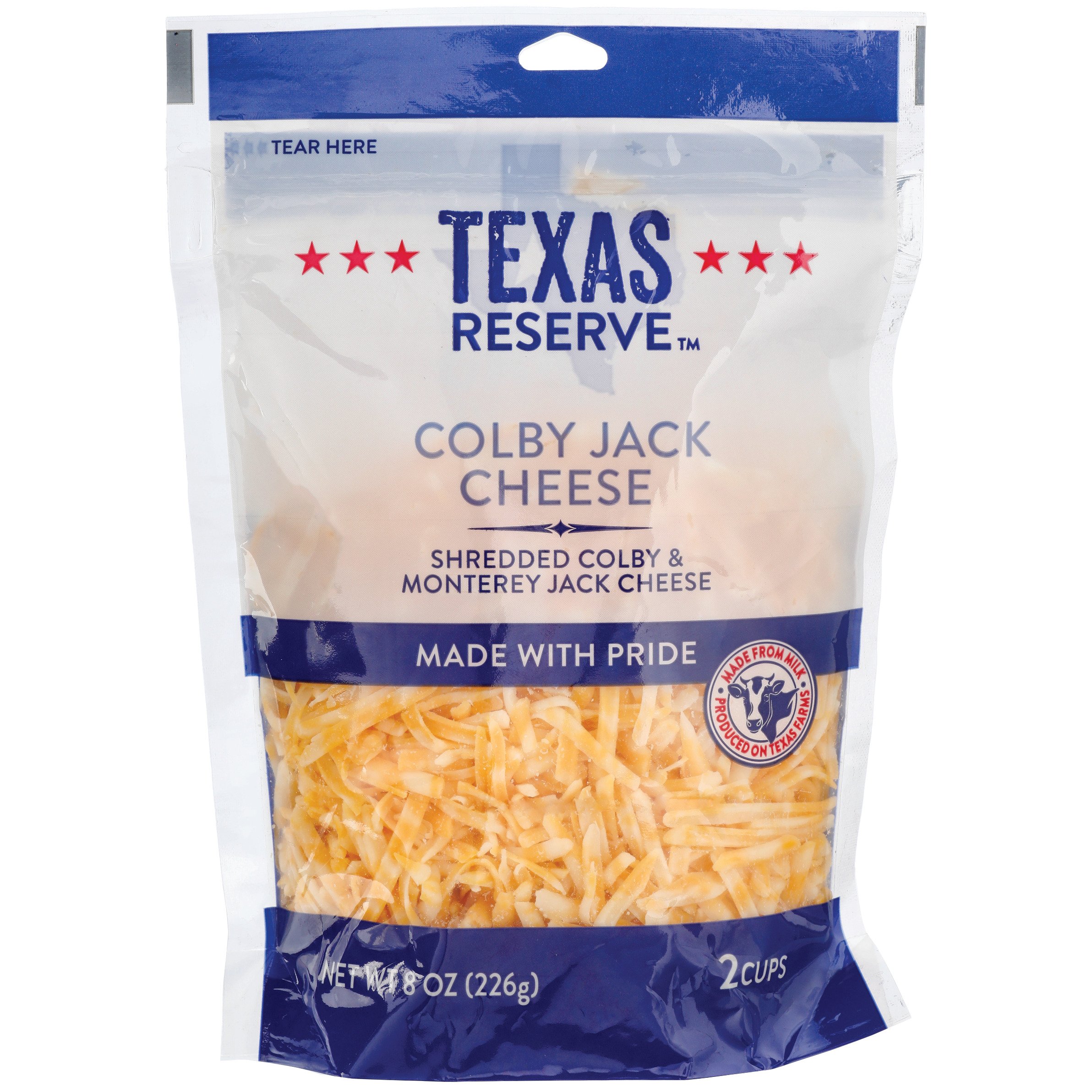 Texas Reserve Colby & Monterey Jack Shredded Cheese - Shop Cheese At H-E-B