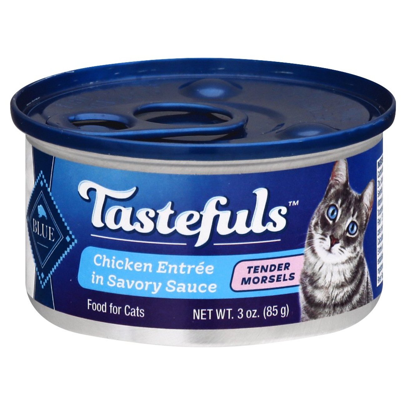 Blue Buffalo Tastefuls Tender Morsels Chicken Entree in Savory Sauce Wet Cat Food