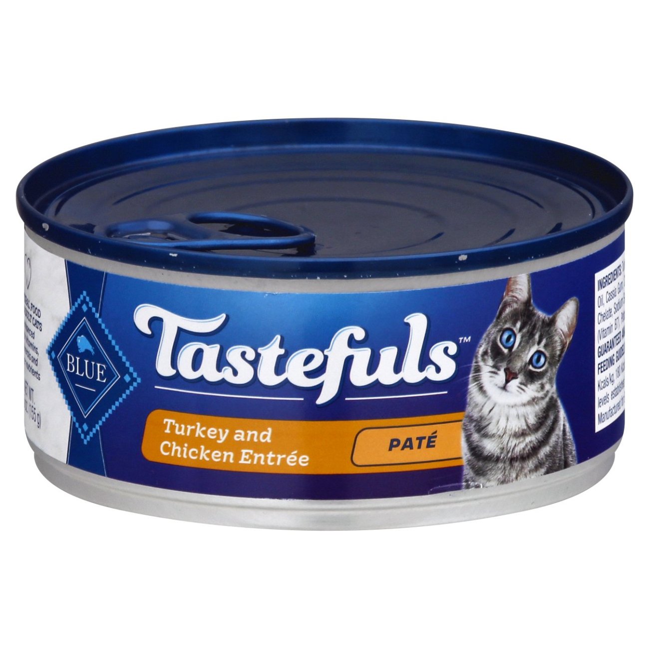 Blue Buffalo Tastefuls Turkey & Chicken Entree Pate Adult Wet Cat Food
