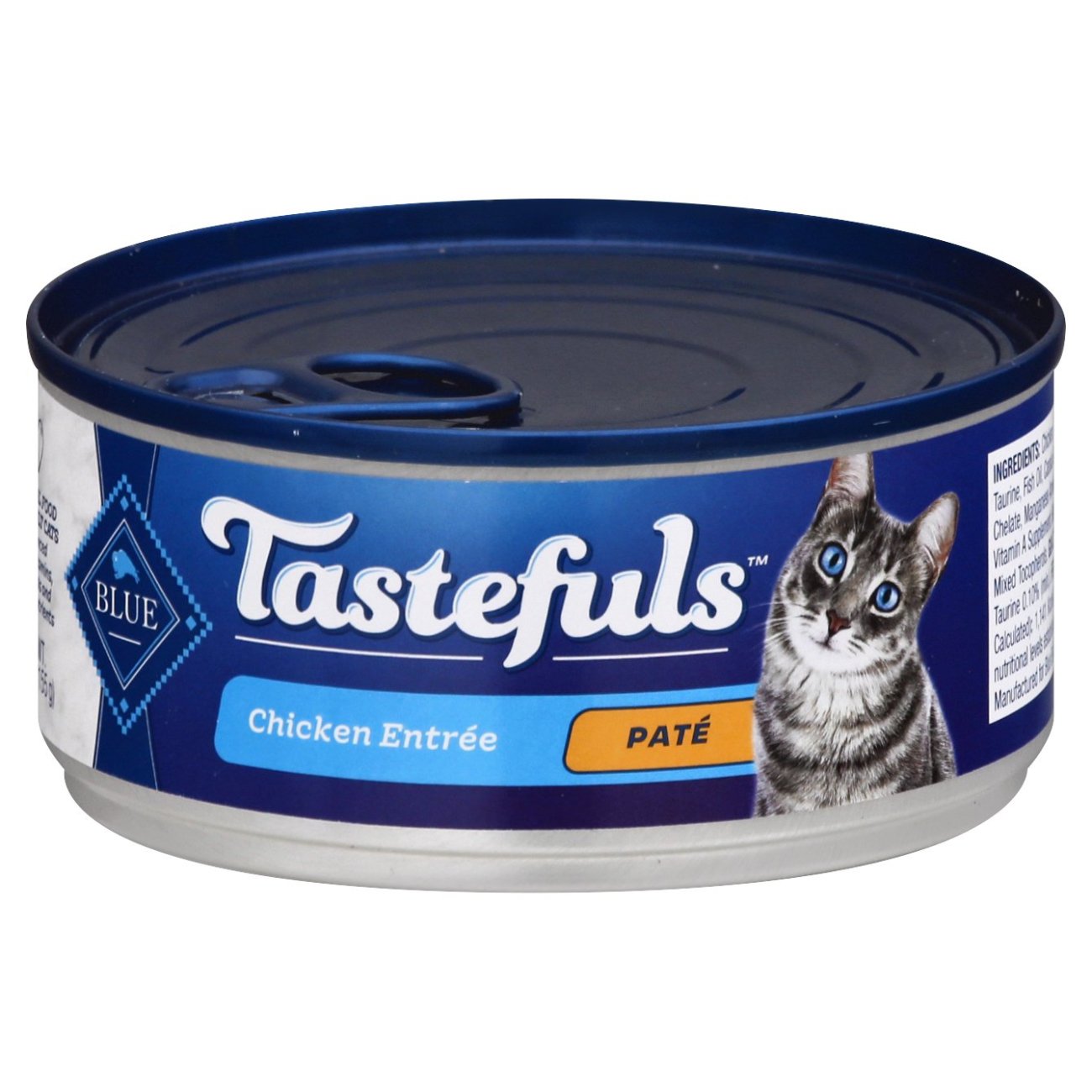 Blue Buffalo Tastefuls Chicken Entree Pate Wet Cat Food Shop Food at