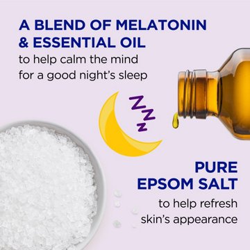 Dr Teal's Kids Gentle Epsom Bath Sleep Soak with Melatonin, 2 lb