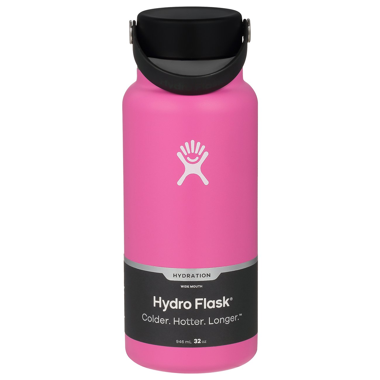 Hydro Flask Wide Mouth Water Bottle with Flex Cap, Carnation - Shop Travel  & to-go at H-E-B