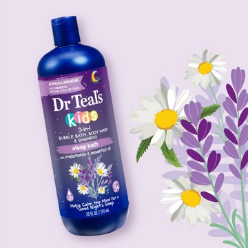 Dr Teal's Kids 3-in-1 Sleep Bath with Melatonin & Essential Oils, 20 oz