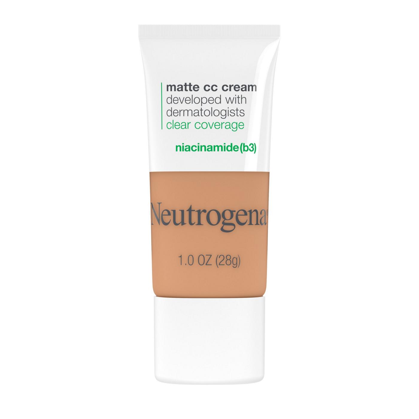 Neutrogena Flawless Matte CC Cream Clear Coverage Wheat; image 1 of 5