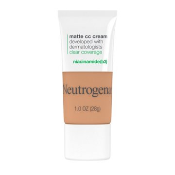Neutrogena Clear Coverage Flawless Matte CC Cream - Wheat
