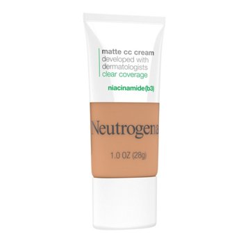 Neutrogena Clear Coverage Flawless Matte CC Cream - Wheat