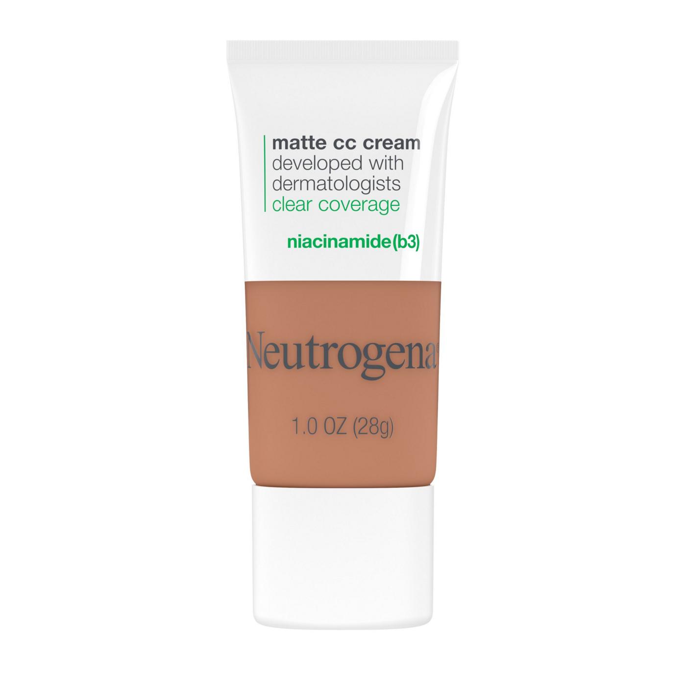 Neutrogena Clear Coverage Flawless Matte CC Cream - Maple; image 1 of 4