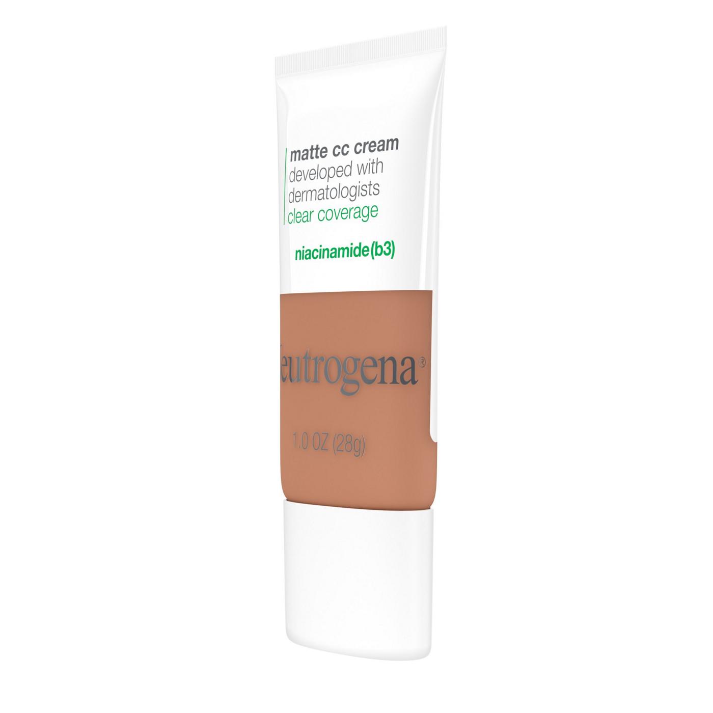 Neutrogena Clear Coverage Flawless Matte CC Cream - Maple; image 2 of 4