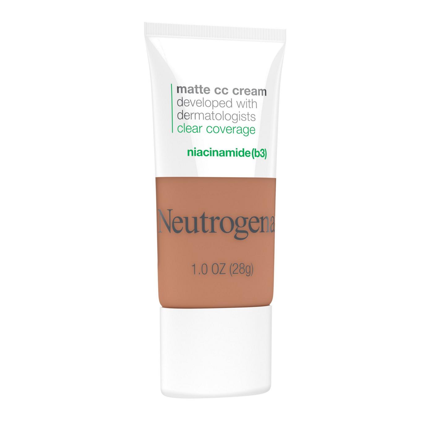 Neutrogena Clear Coverage Flawless Matte CC Cream - Maple; image 3 of 4