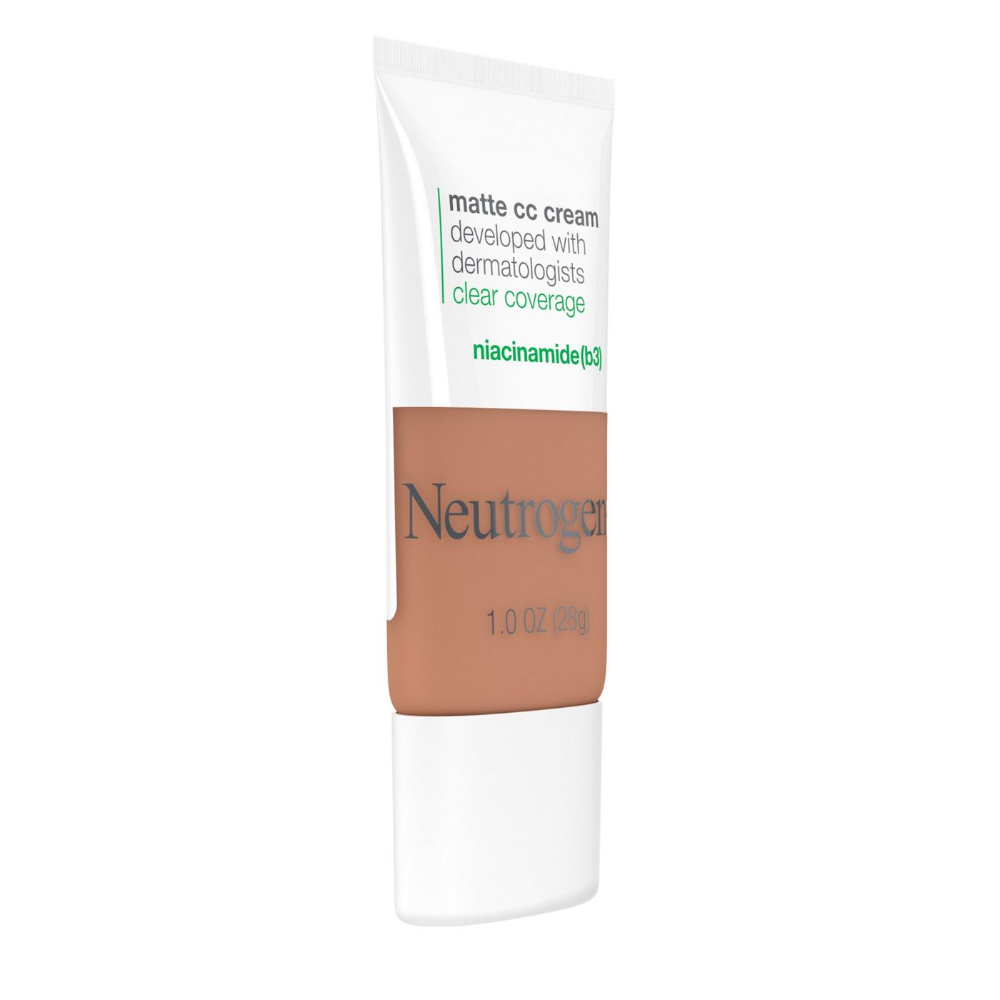 Neutrogena Clear Coverage Flawless Matte CC Cream - Maple; image 4 of 4