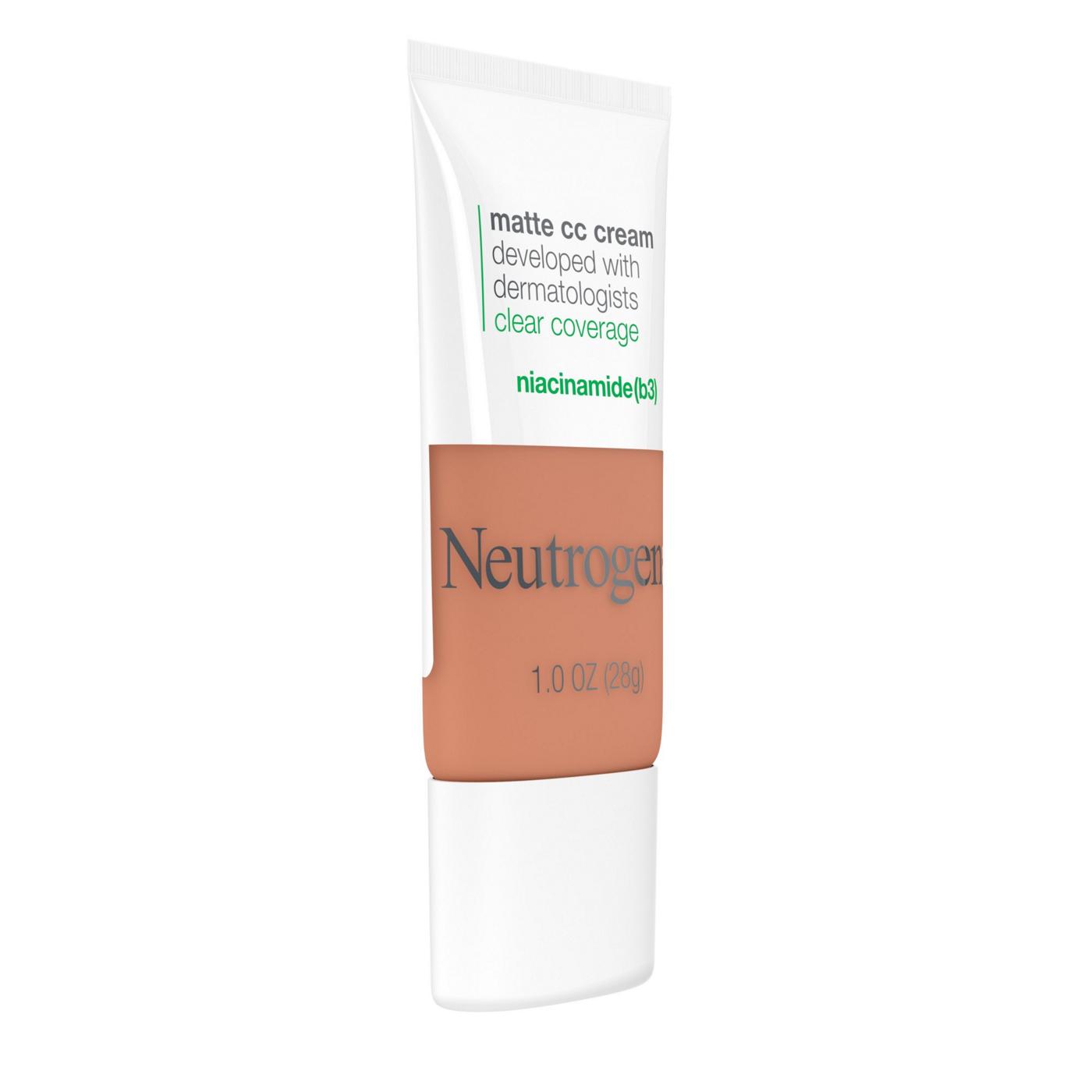 Neutrogena Clear Coverage Flawless Matte CC Cream - Ginger; image 2 of 4