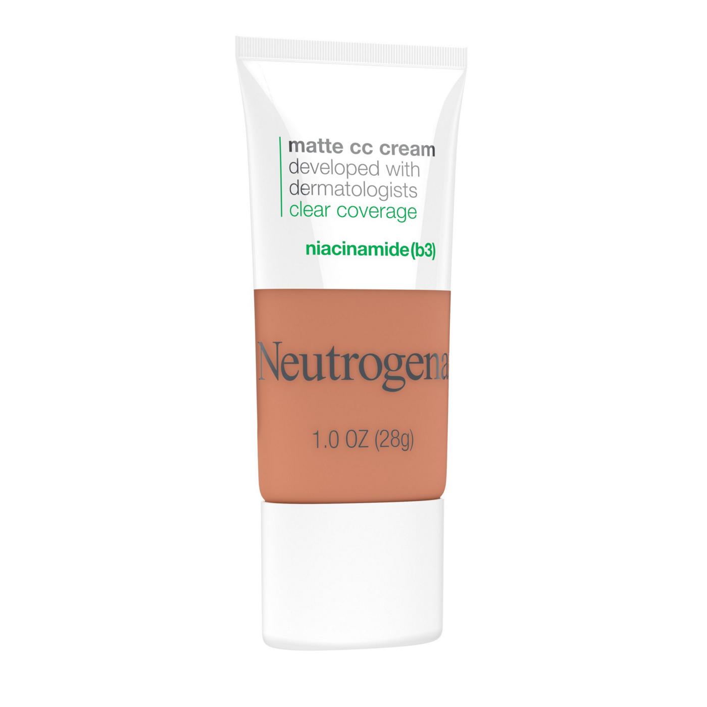 Neutrogena Clear Coverage Flawless Matte CC Cream - Ginger; image 4 of 4
