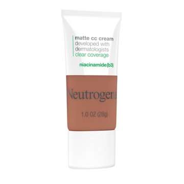 Neutrogena Clear Coverage Flawless Matte CC Cream - Amber