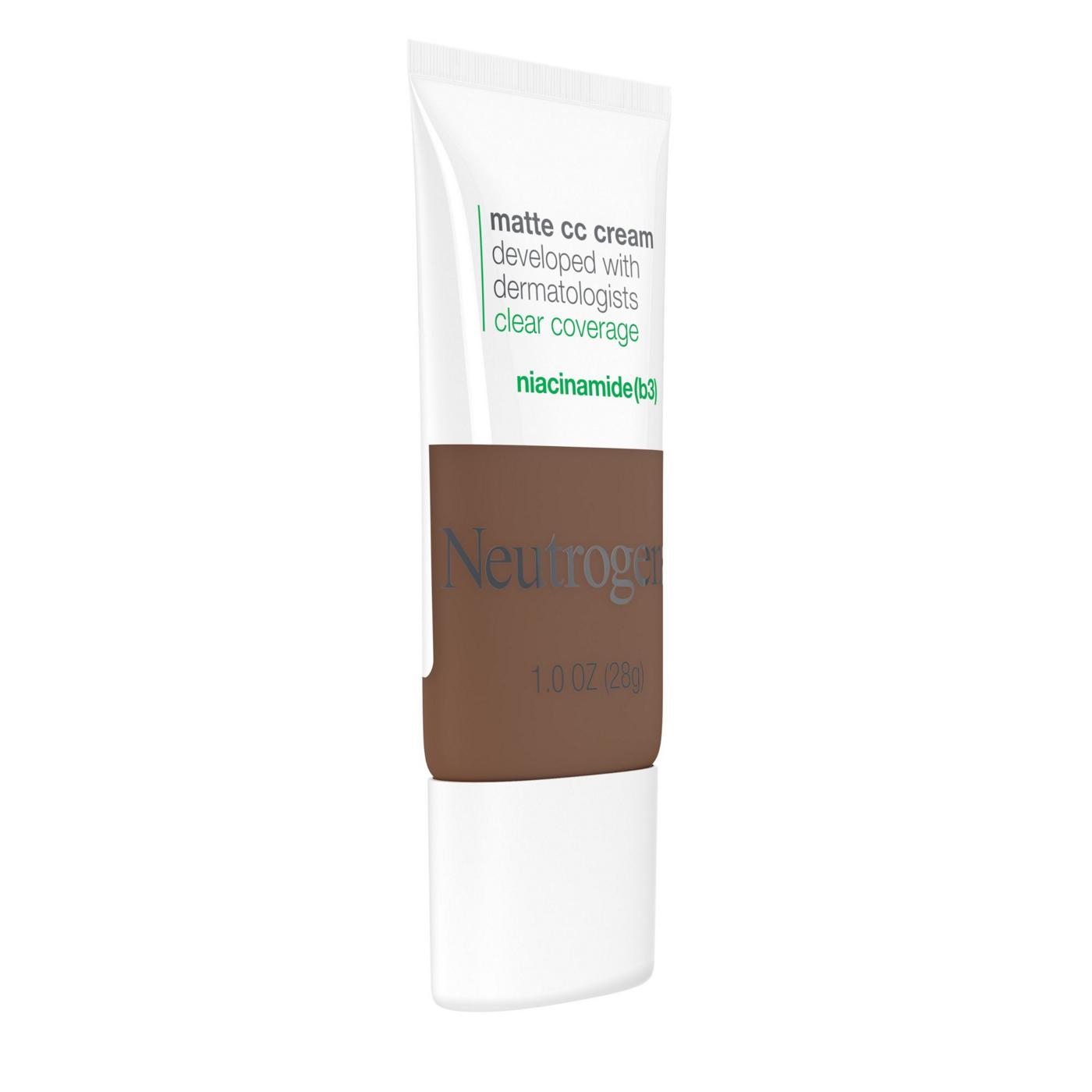 Neutrogena Clear Coverage Flawless Matte CC Cream - Truffle; image 3 of 5