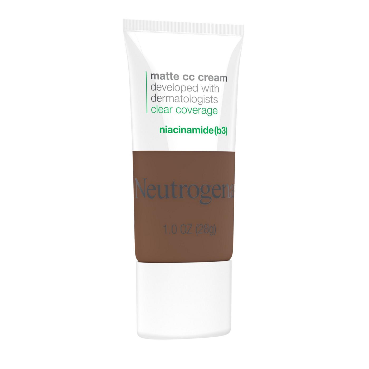 Neutrogena Clear Coverage Flawless Matte CC Cream - Truffle; image 4 of 5