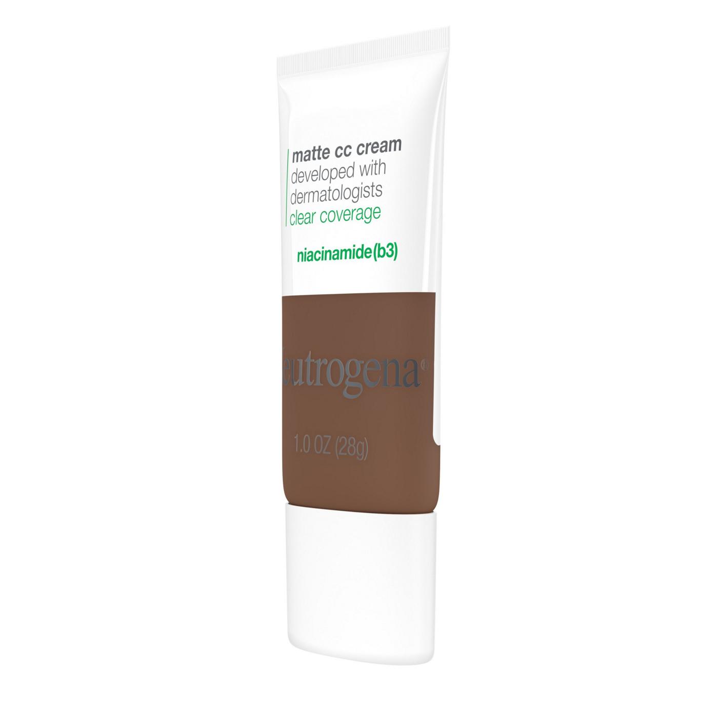 Neutrogena Clear Coverage Flawless Matte CC Cream - Truffle; image 5 of 5