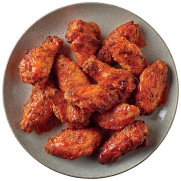 Meal Simple by H-E-B Seasoned Chicken Wings - Spicy Buffalo - Small (Sold Hot)