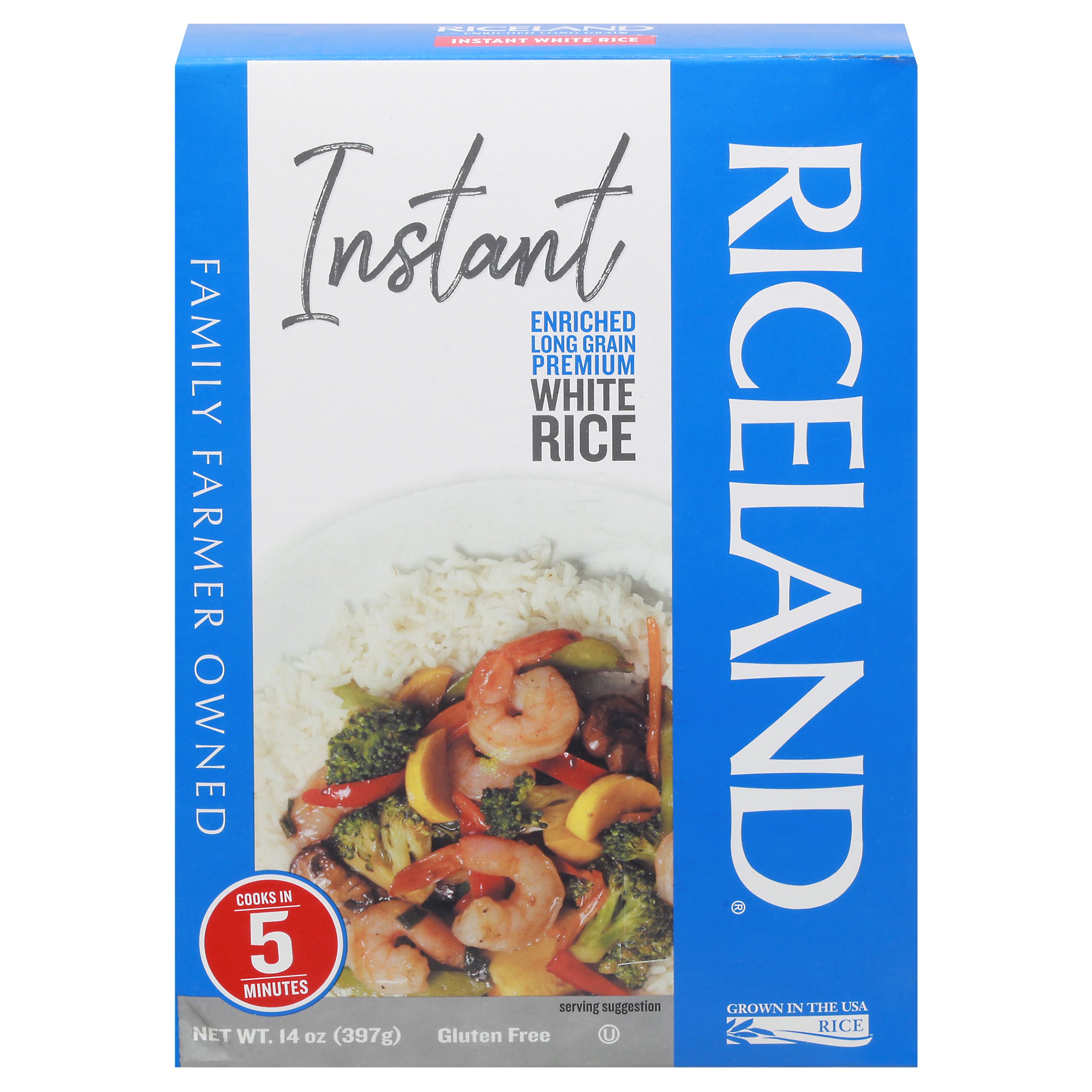 Riceland Instant Enriched Long Grain White Rice Shop Pasta & Rice at