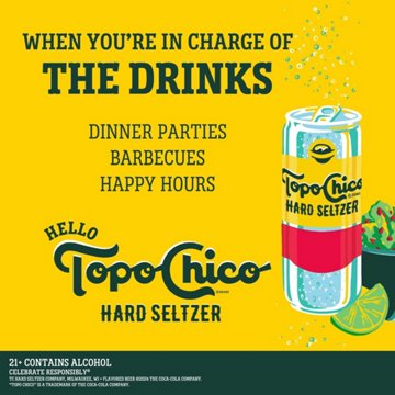 Topo Chico Hard Seltzer Variety 12 pk Cans, 12 oz
