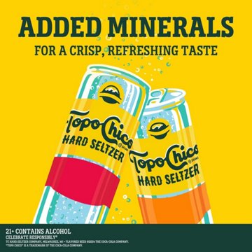 Topo Chico Hard Seltzer Variety 12 pk Cans, 12 oz