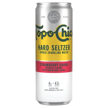 Topo Chico Strawberry Guava Hard Seltzer, 24 oz