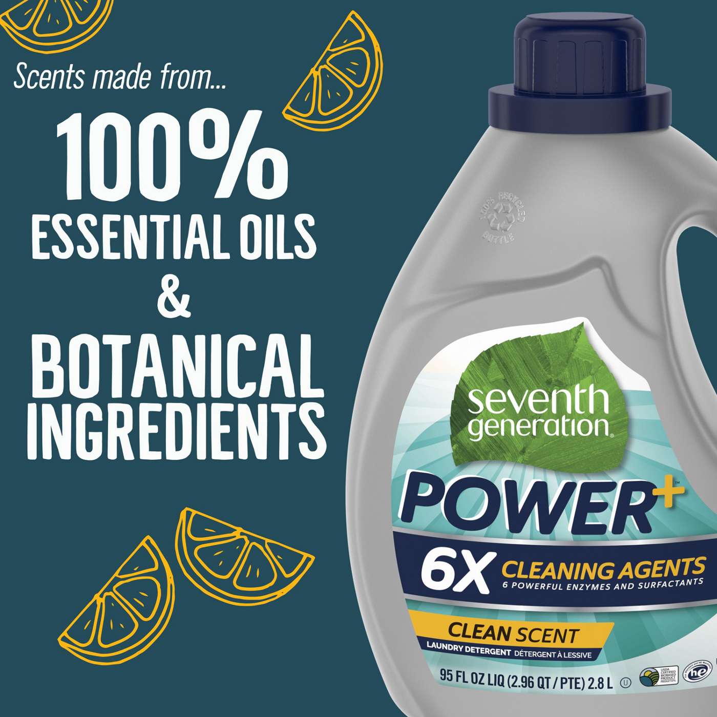 Seventh Generation Liquid Laundry Detergent - Clean scent; image 3 of 10