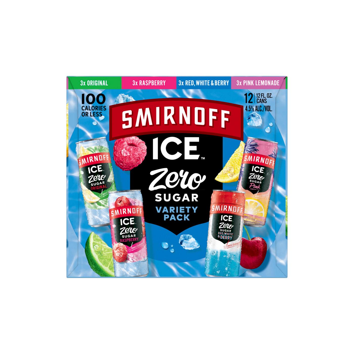 Smirnoff Ice Zero Sugar Variety Box; image 3 of 3