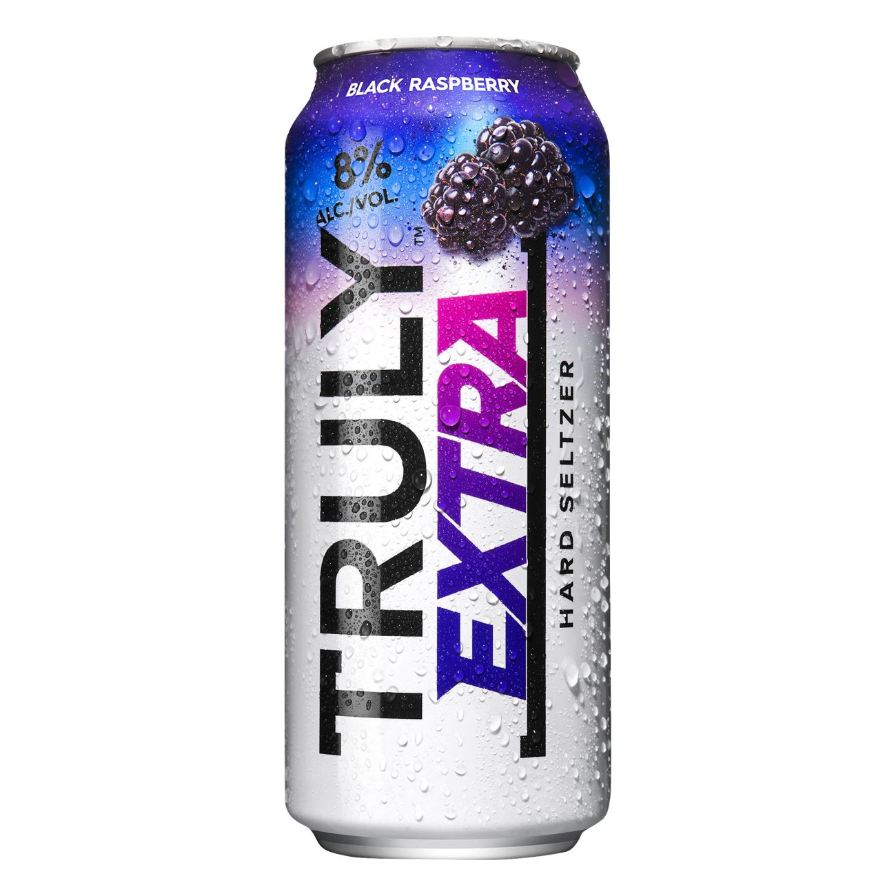 Truly Extra Black Raspberry Hard Seltzer Shop Malt Beverages