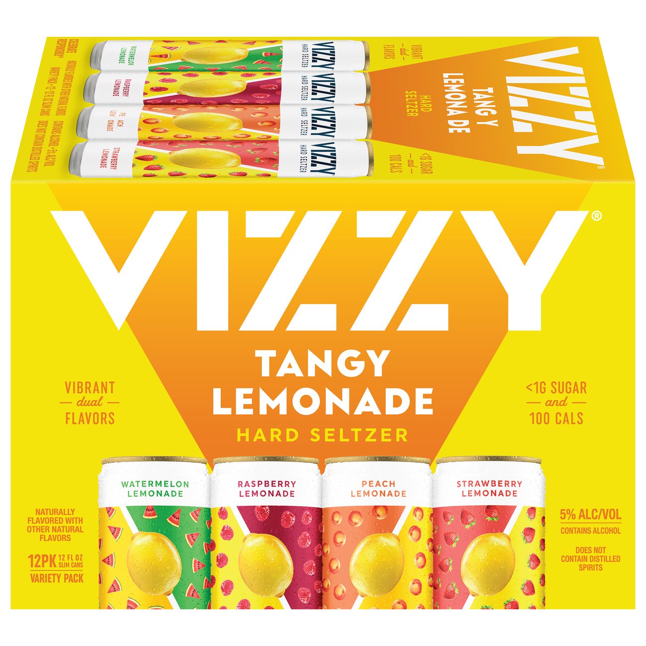Vizzy Lemonade Hard Seltzer Variety 12 oz Cans Shop Malt beverages