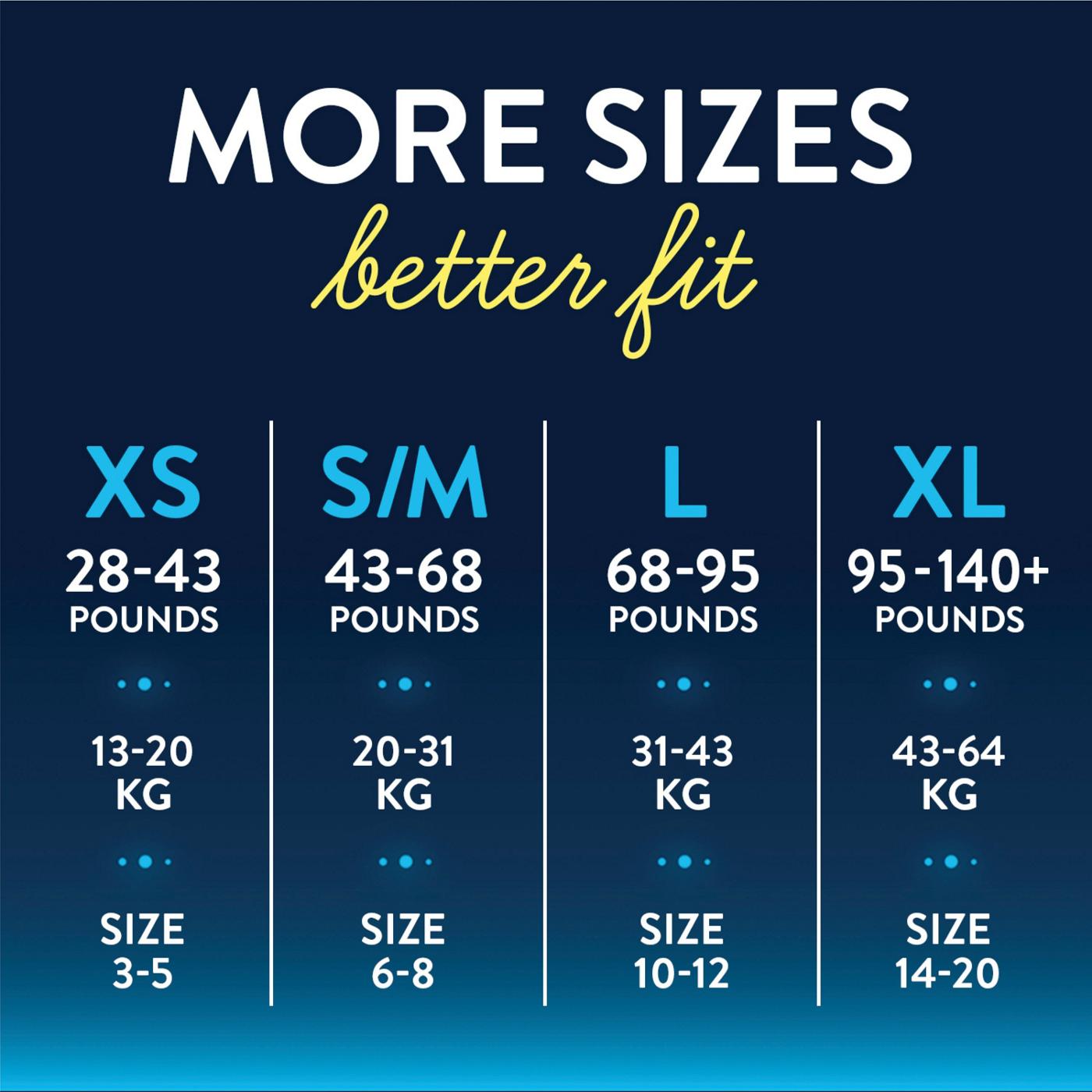 Goodnites Boys' Nighttime Bedwetting Underwear - XL (95-120 lbs); image 9 of 14