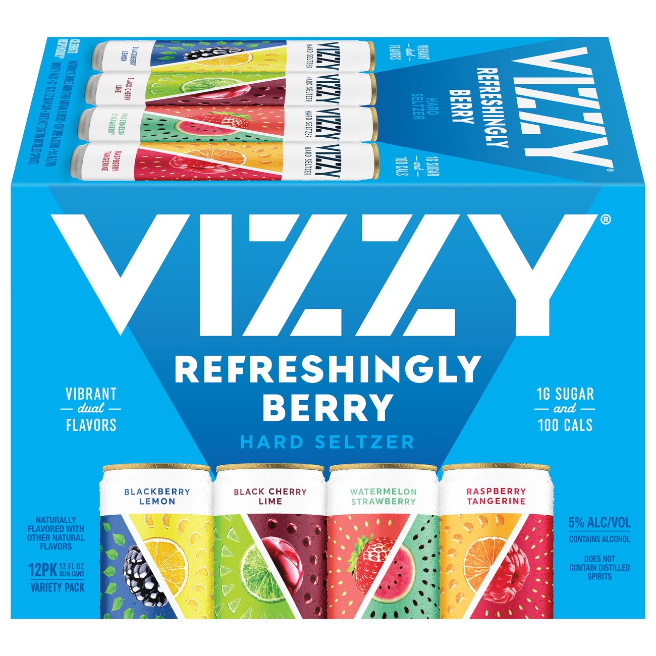 Vizzy Hard Seltzer Variety #2 12 pack/12 oz cans