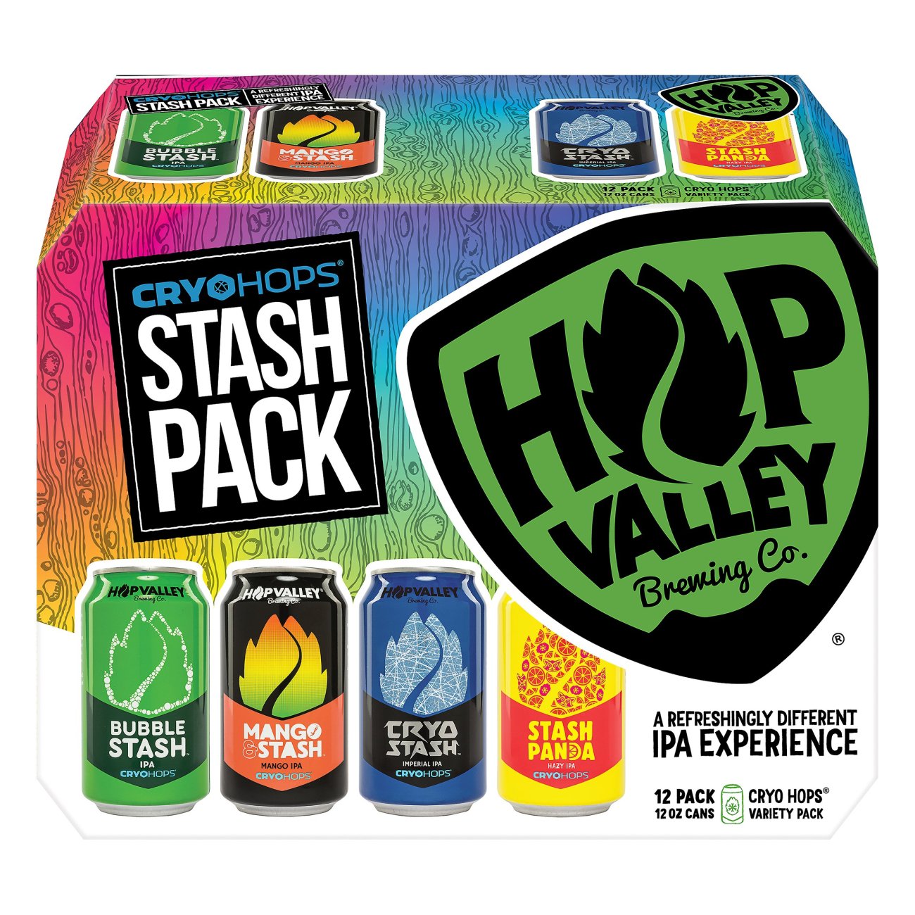 Hop Valley Cryo Hops Stash Pack Beer 12 oz Cans Shop Beer at HEB