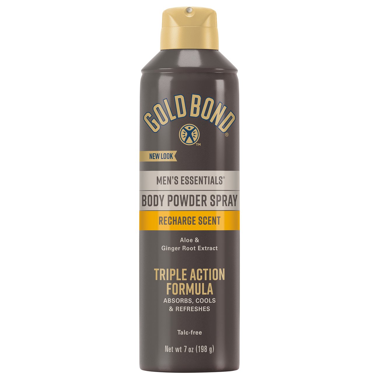 Gold Bond Men's Essentials Body Powder Spray Recharge Shop Body